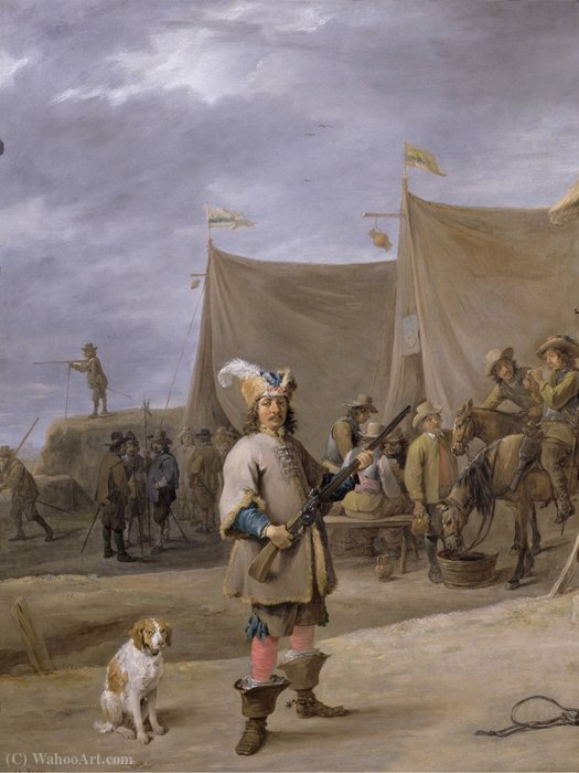 Soldier — David Teniers The Elder