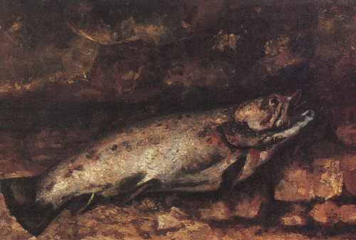 The Trout, Oil On Canvas, Musée D'orsay At Par — Gustave Courbet