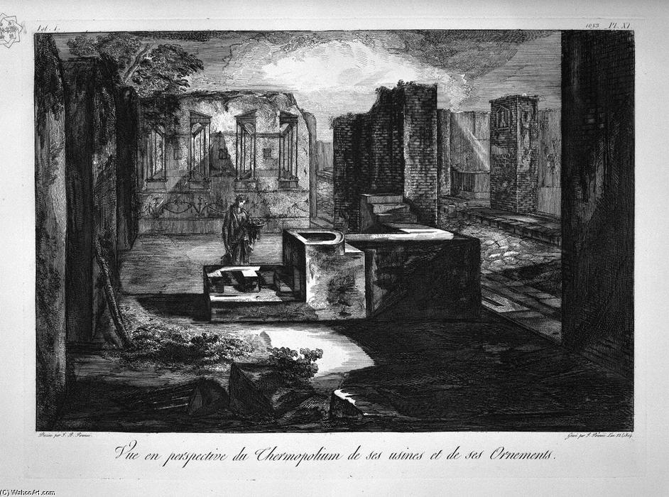 Plan And Elevation Of A Restaurant — Giovanni Battista Piranesi