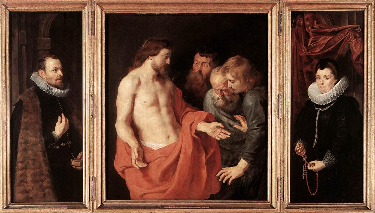 The Incredulity Of St. Thomas — Peter Paul Rubens
