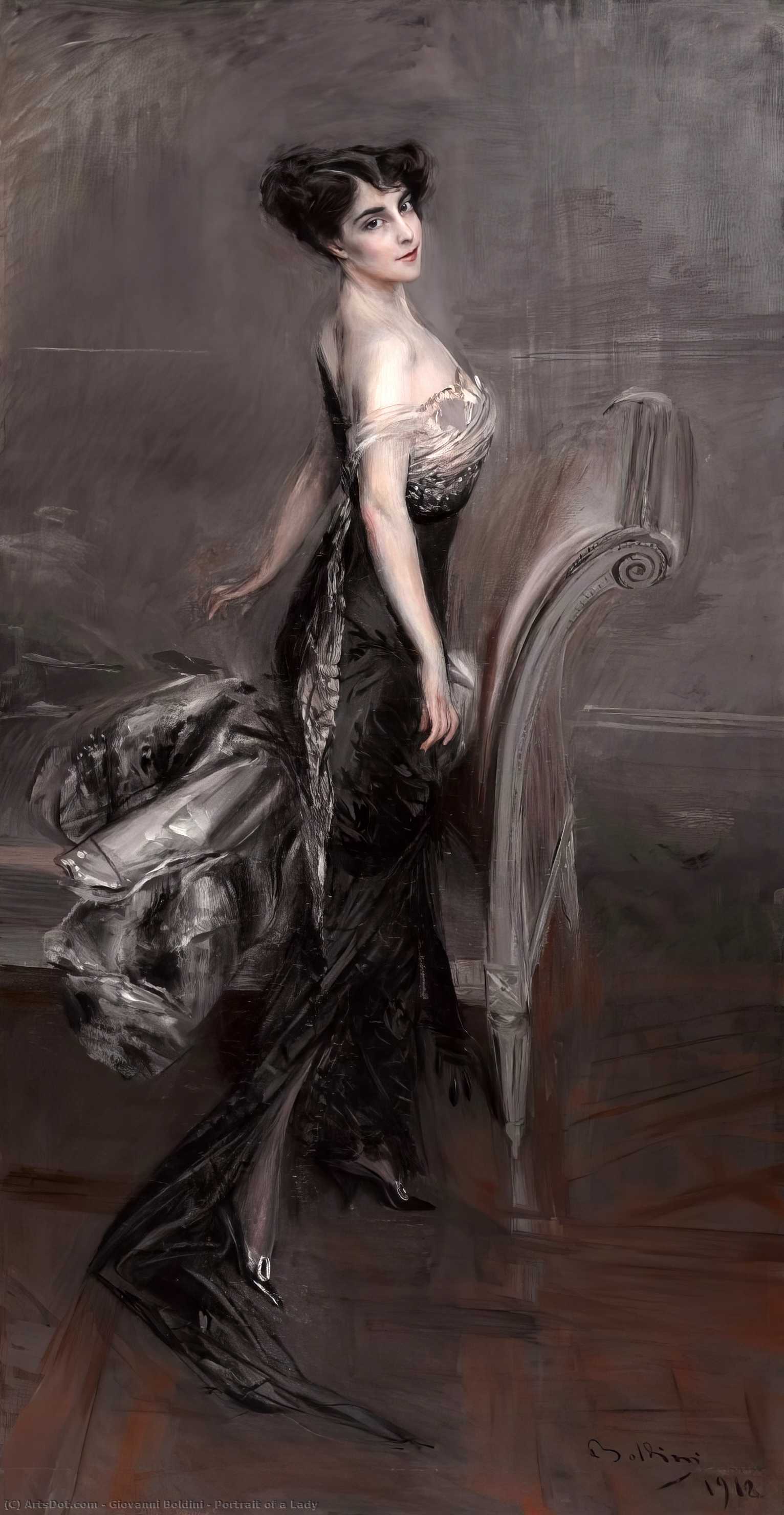 Portrait Of A Lady — Giovanni Boldini