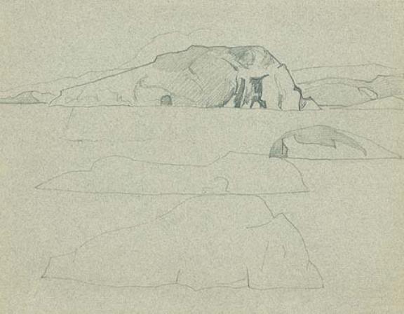 Sketch Of Landscape 10 — Nicholas Roerich
