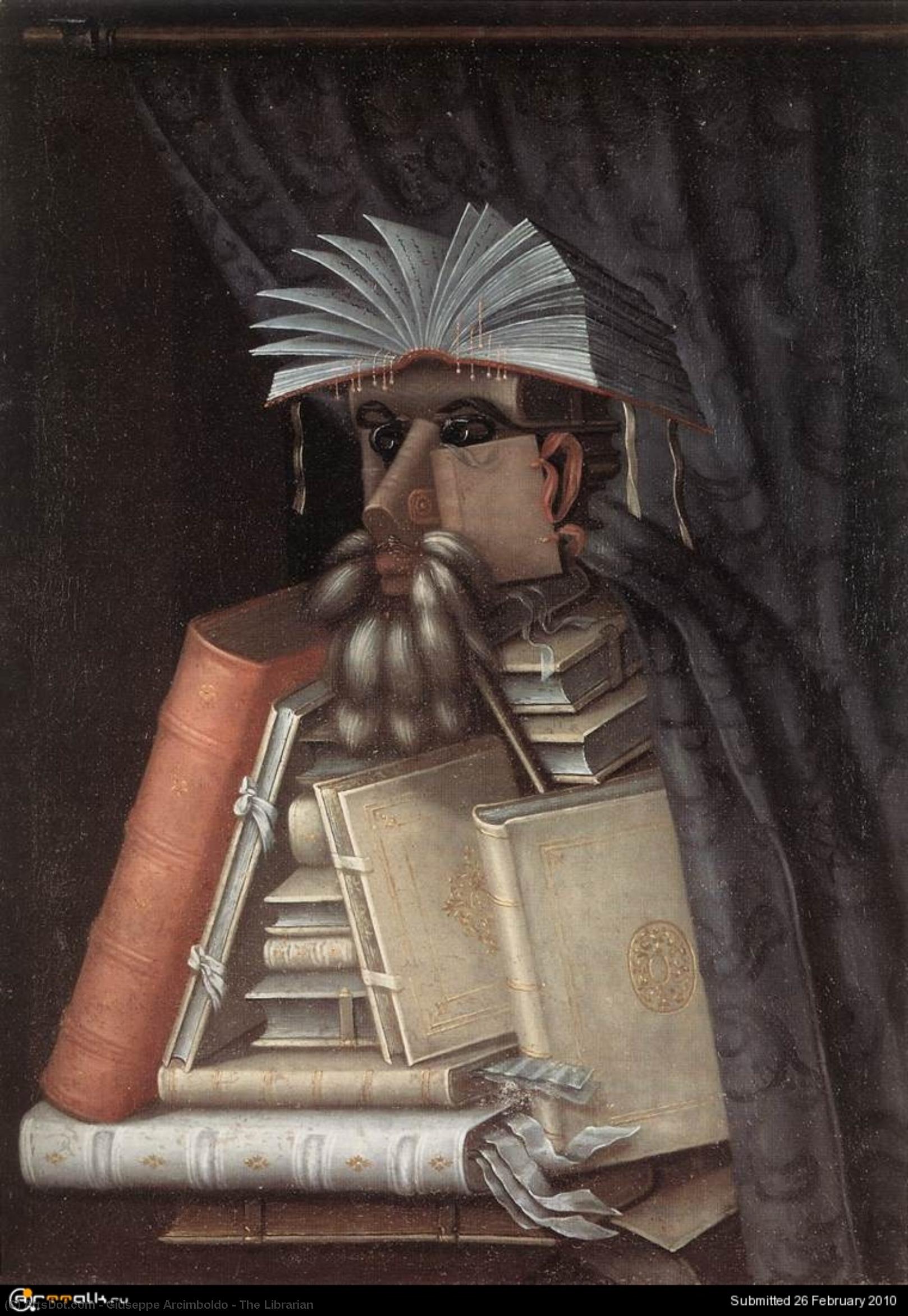 The Librarian — Giuseppe Arcimboldo