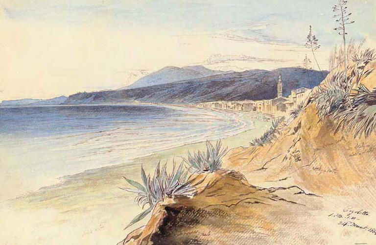 Cogoleto, Italy — Edward Lear