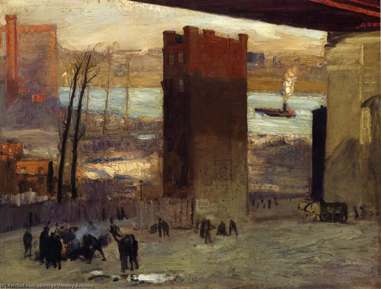 Lone Tenement — George Wesley Bellows