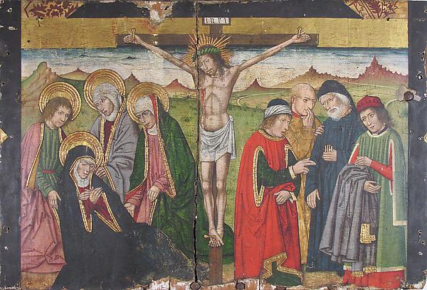 Panel With The Crucifixion From Retable — Domingo Ram