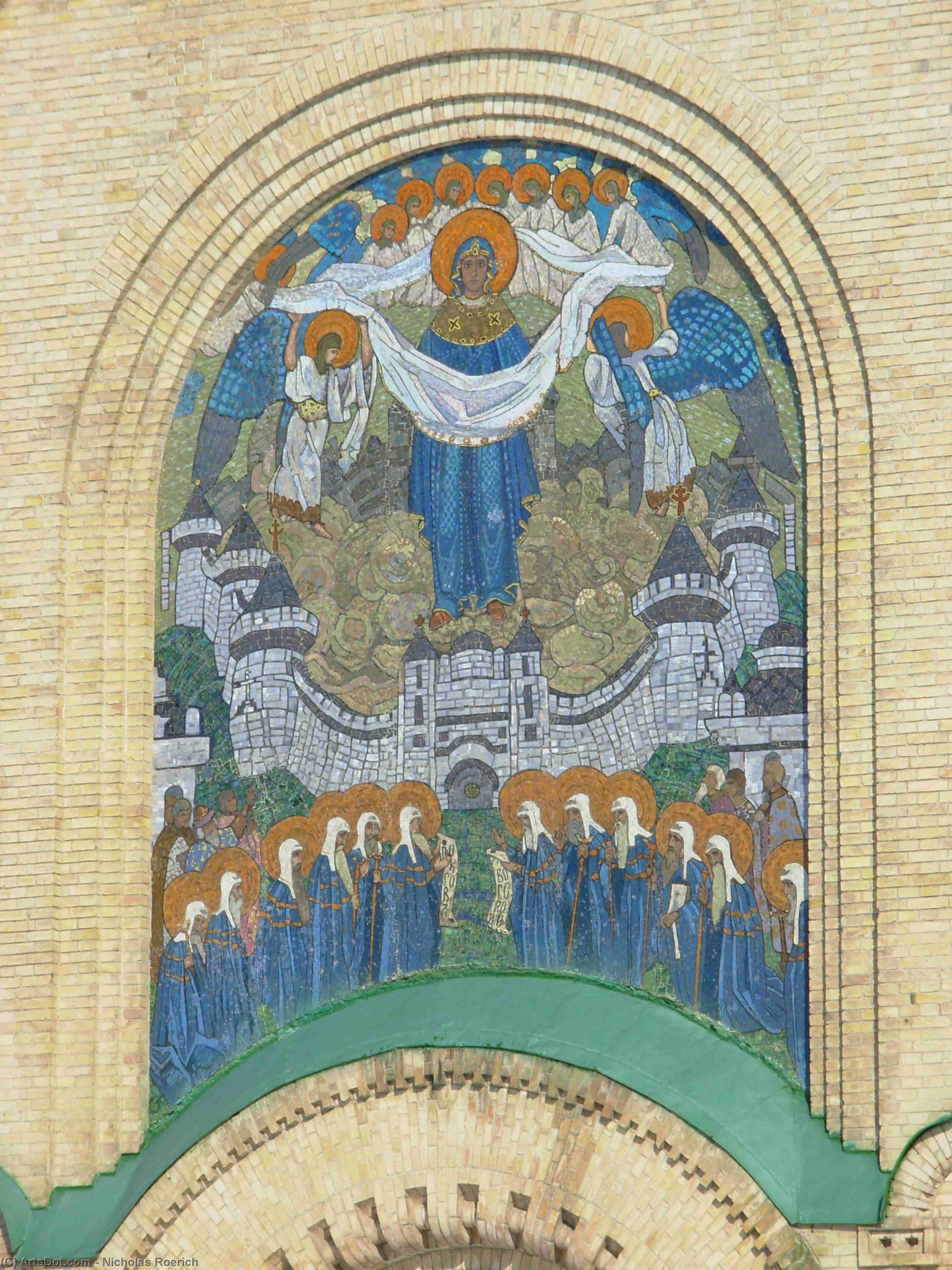 Intercession Of The Theotokos — Nicholas Roerich