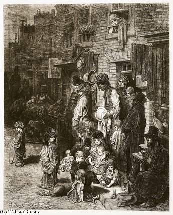 Wentworth Street - Whitechapel — Paul Gustave Doré
