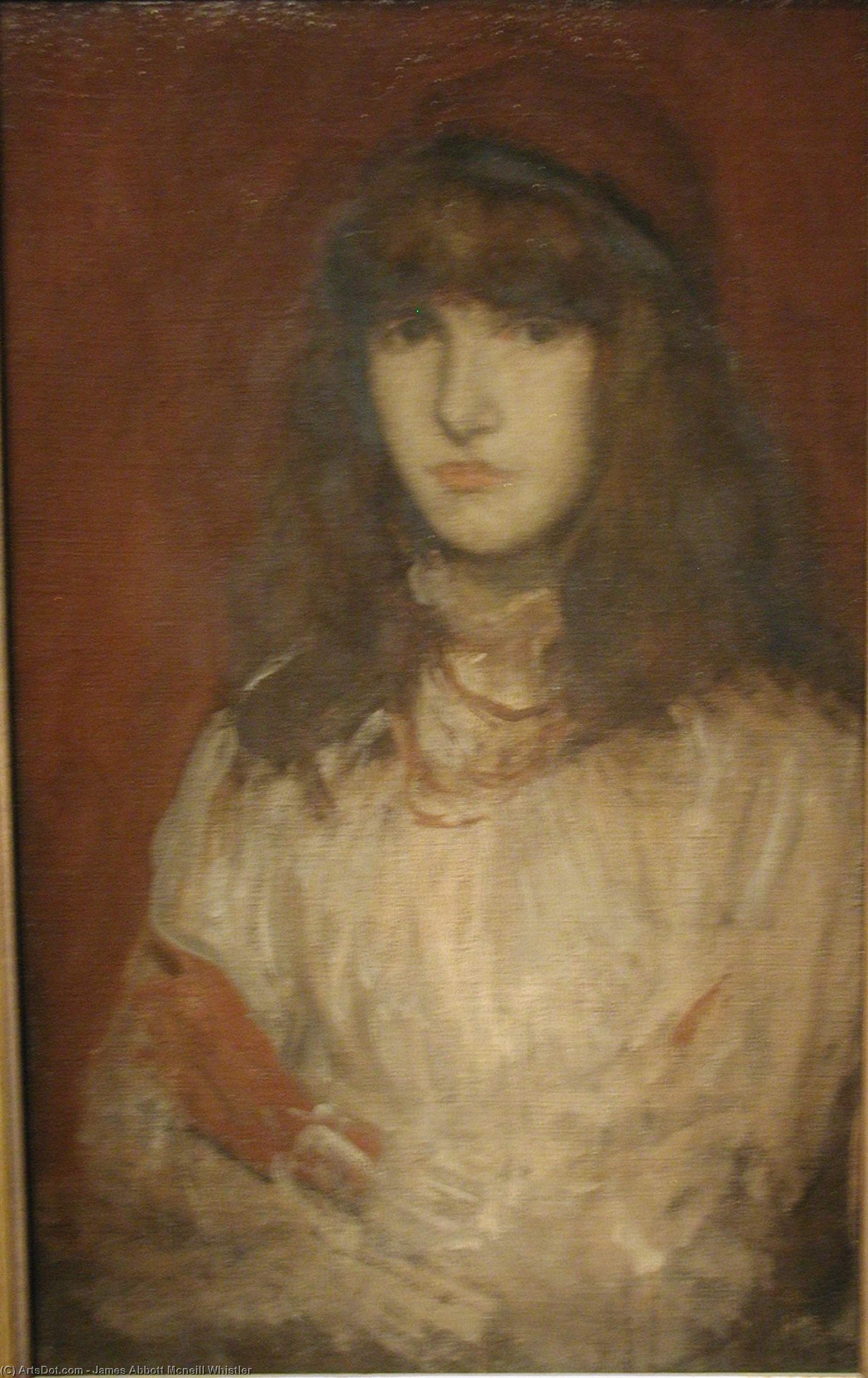The Red Glove — James Abbott Mcneill Whistler