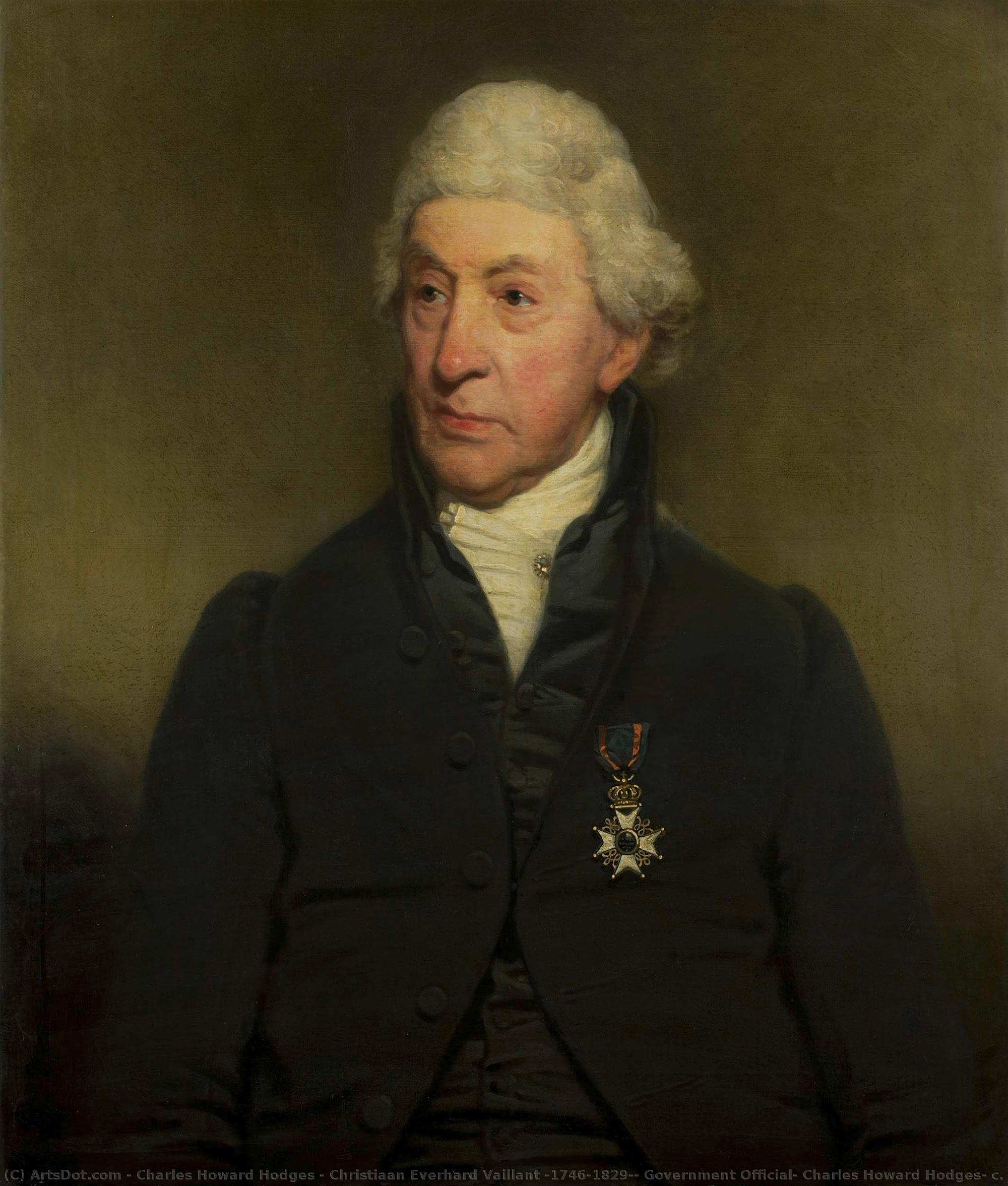 Christiaan Everhard Vaillant (1746-1829), Government Official, Charles Howard Hodges, C. 1819 — Charles Howard Hodges