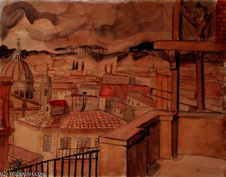 Italian Town — Christopher Wood