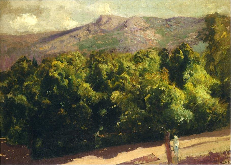 Gardens At San Ildefonso — Joaquín Sorolla Y Bastida