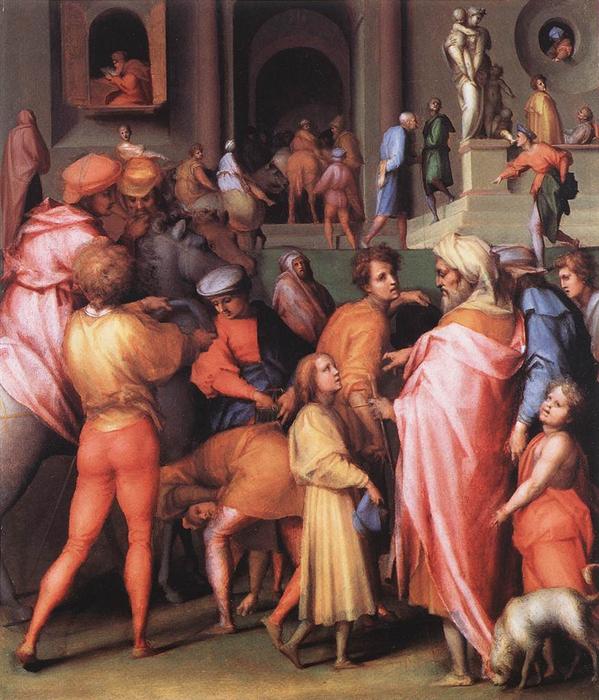 Joseph Being Sold To Potiphar — Jacopo Carucci