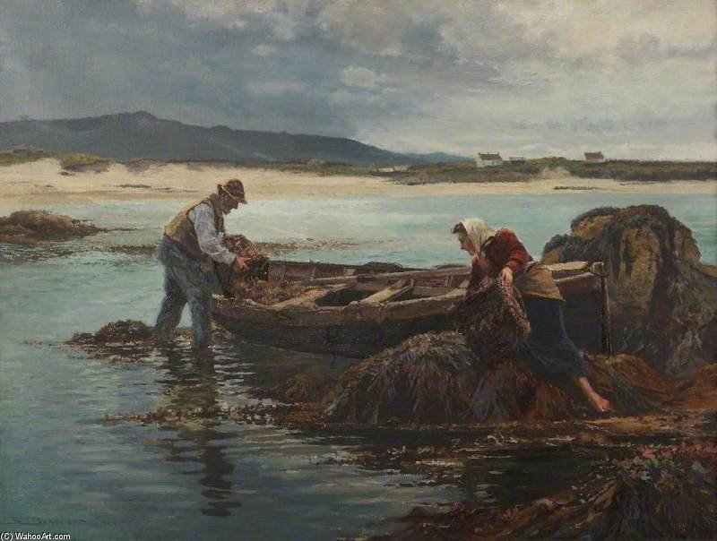 The Dulse Gatherers — William Henry Bartlett
