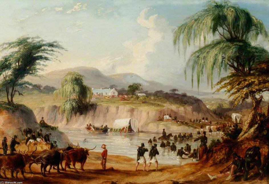 River Crossing — Thomas Baines