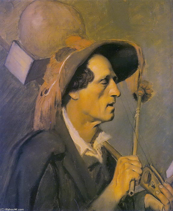 Blind Musician — Vasily Grigoryevich Perov