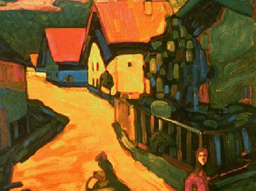 Village Street — Franz Marc