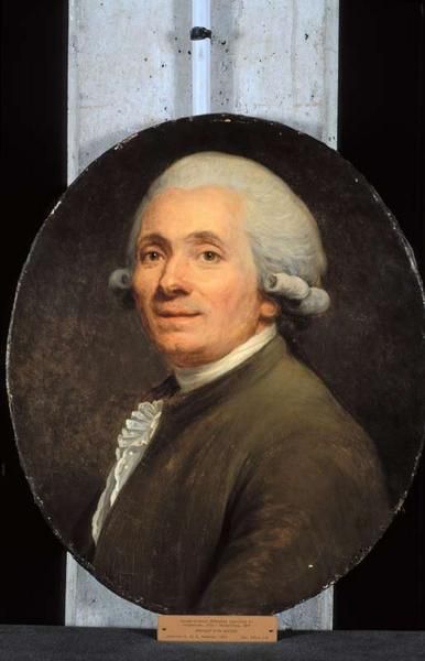Portrait D'homme En Buste — Joseph Siffred Duplessis