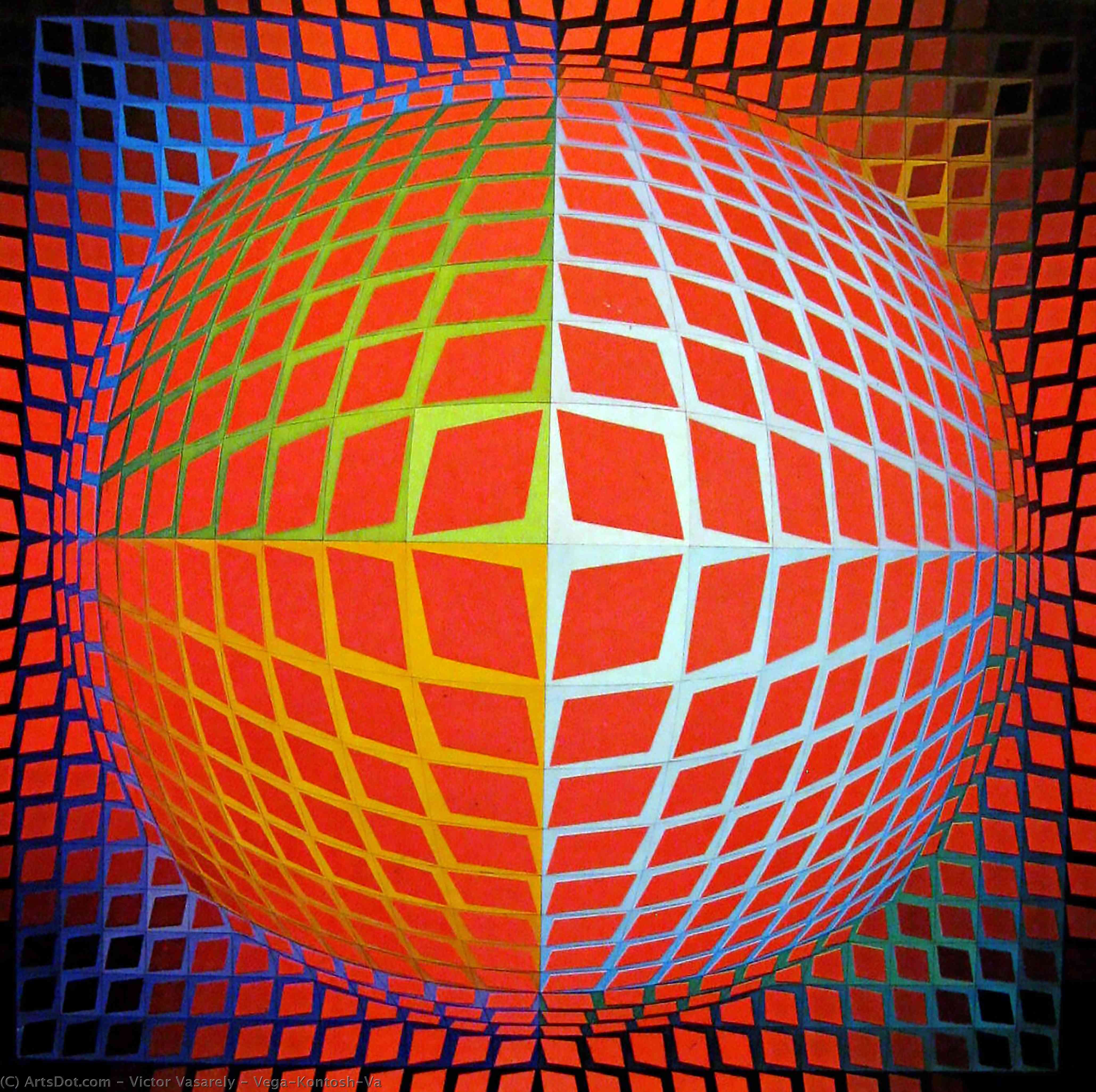 Vega-kontosh-va — Victor Vasarely