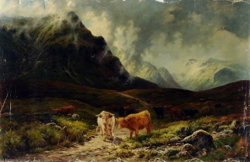 At The Head Of Glen Etive — Louis Bosworth Hurt