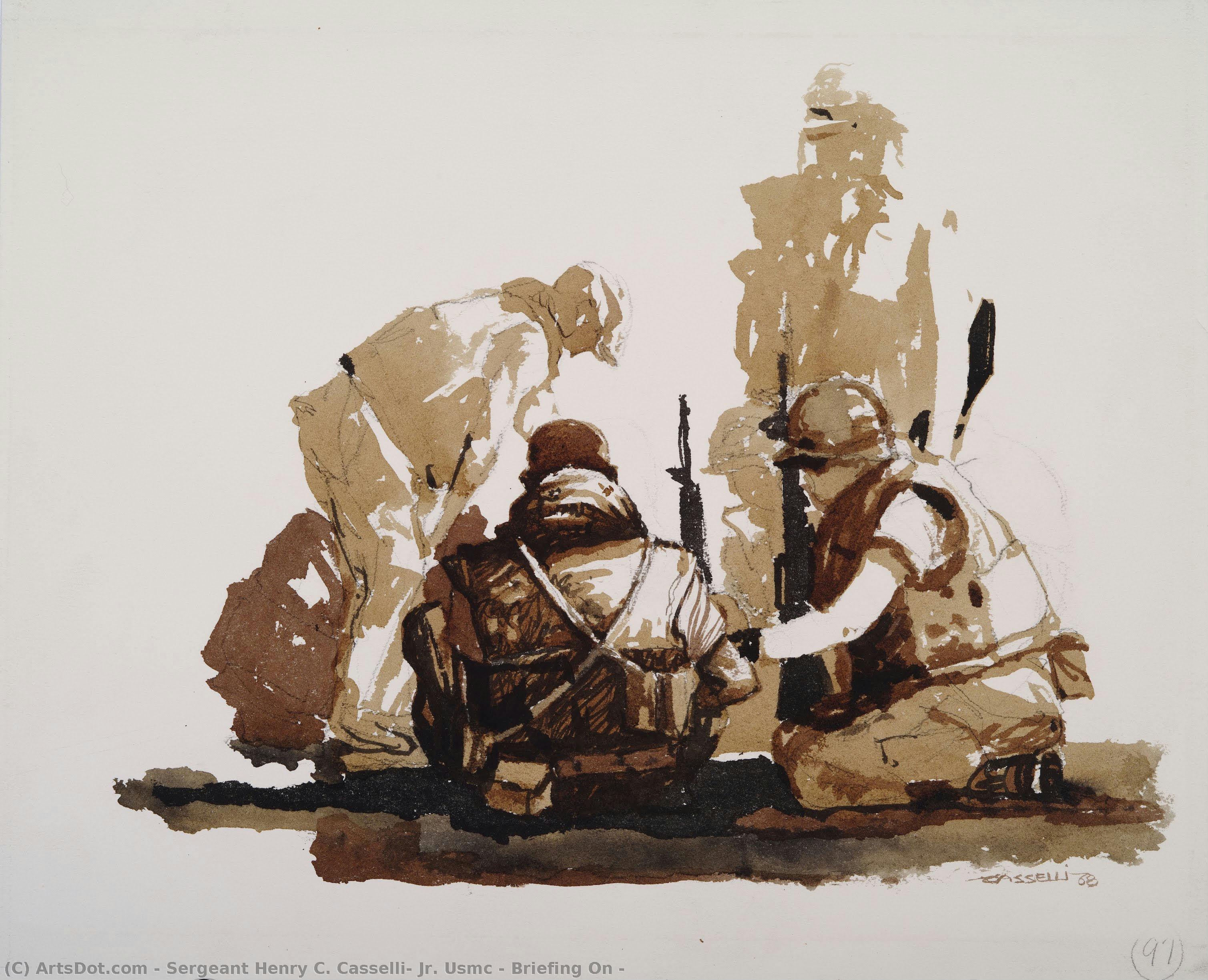 Briefing On — Sergeant Henry C. Casselli, Jr. Usmc