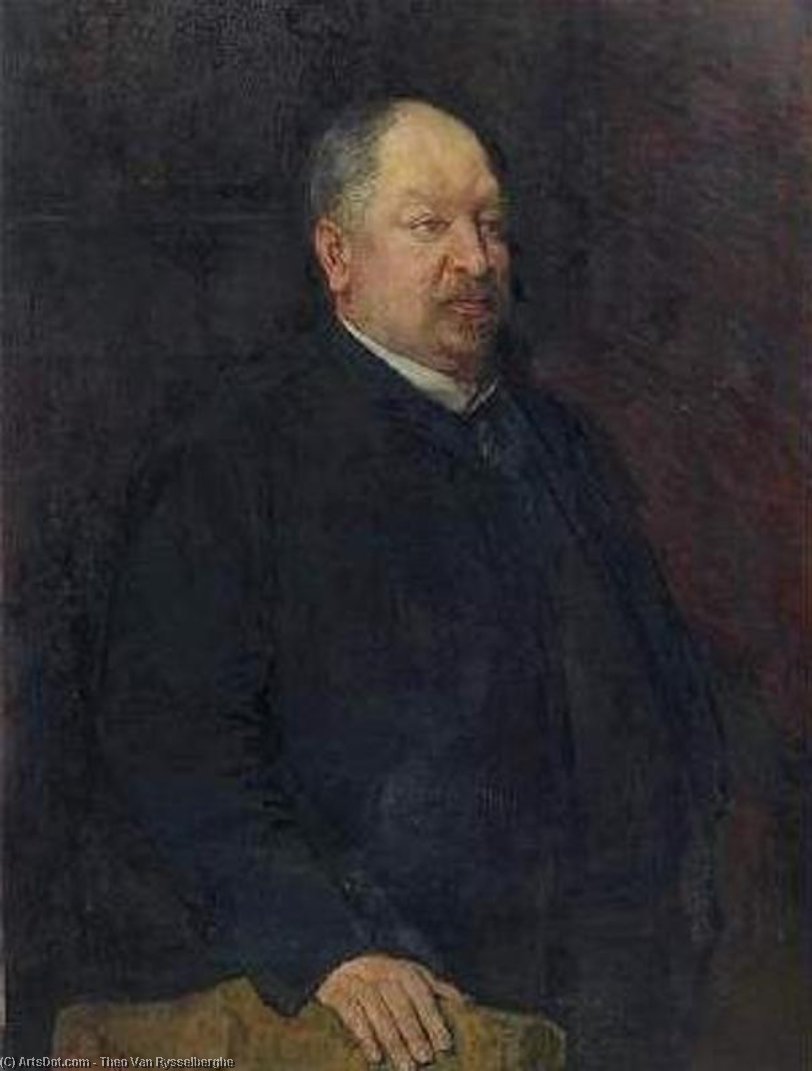Portrait Of Mr. Camille Laurent — Theo Van Rysselberghe