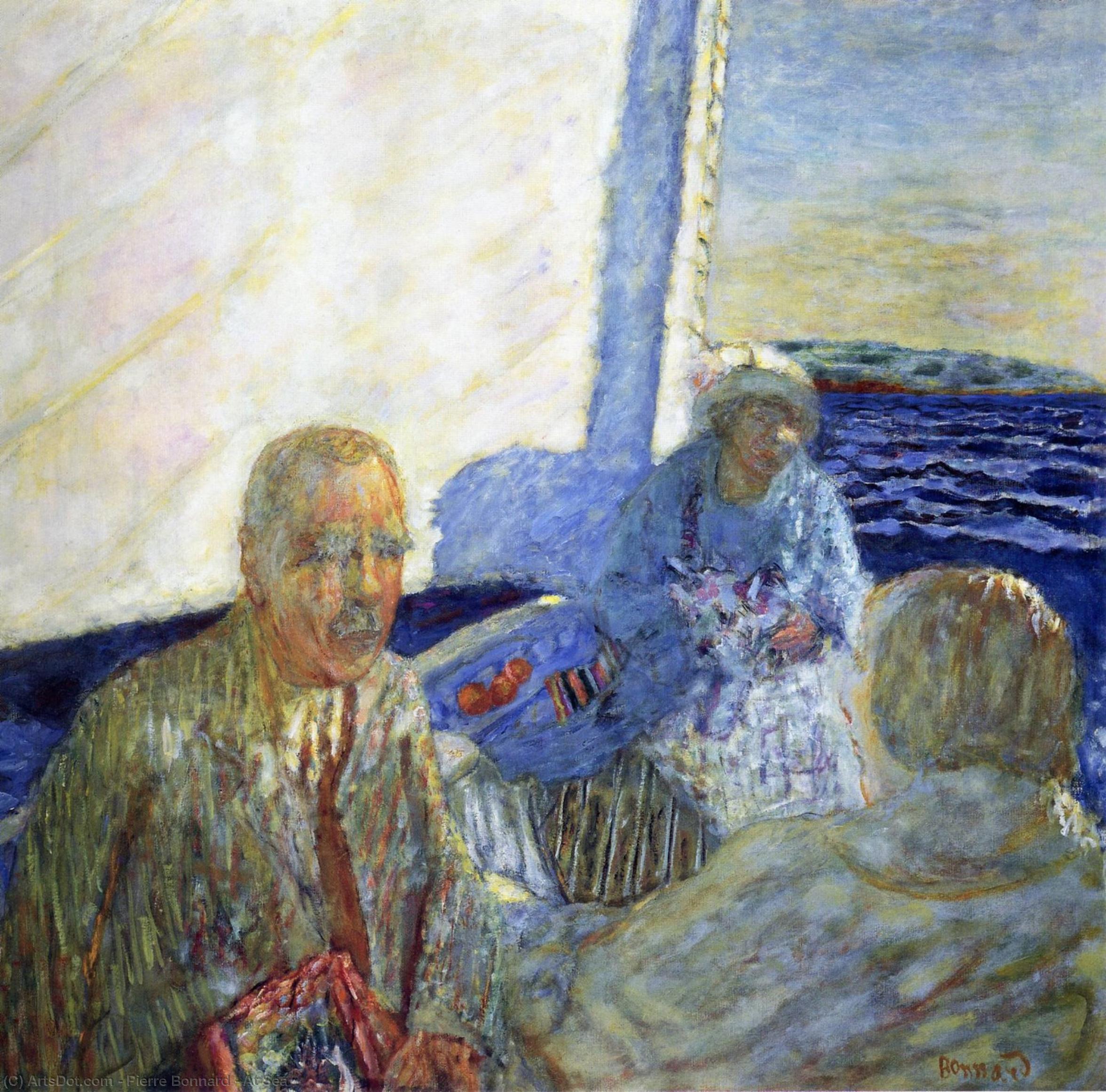 At Sea — Pierre Bonnard