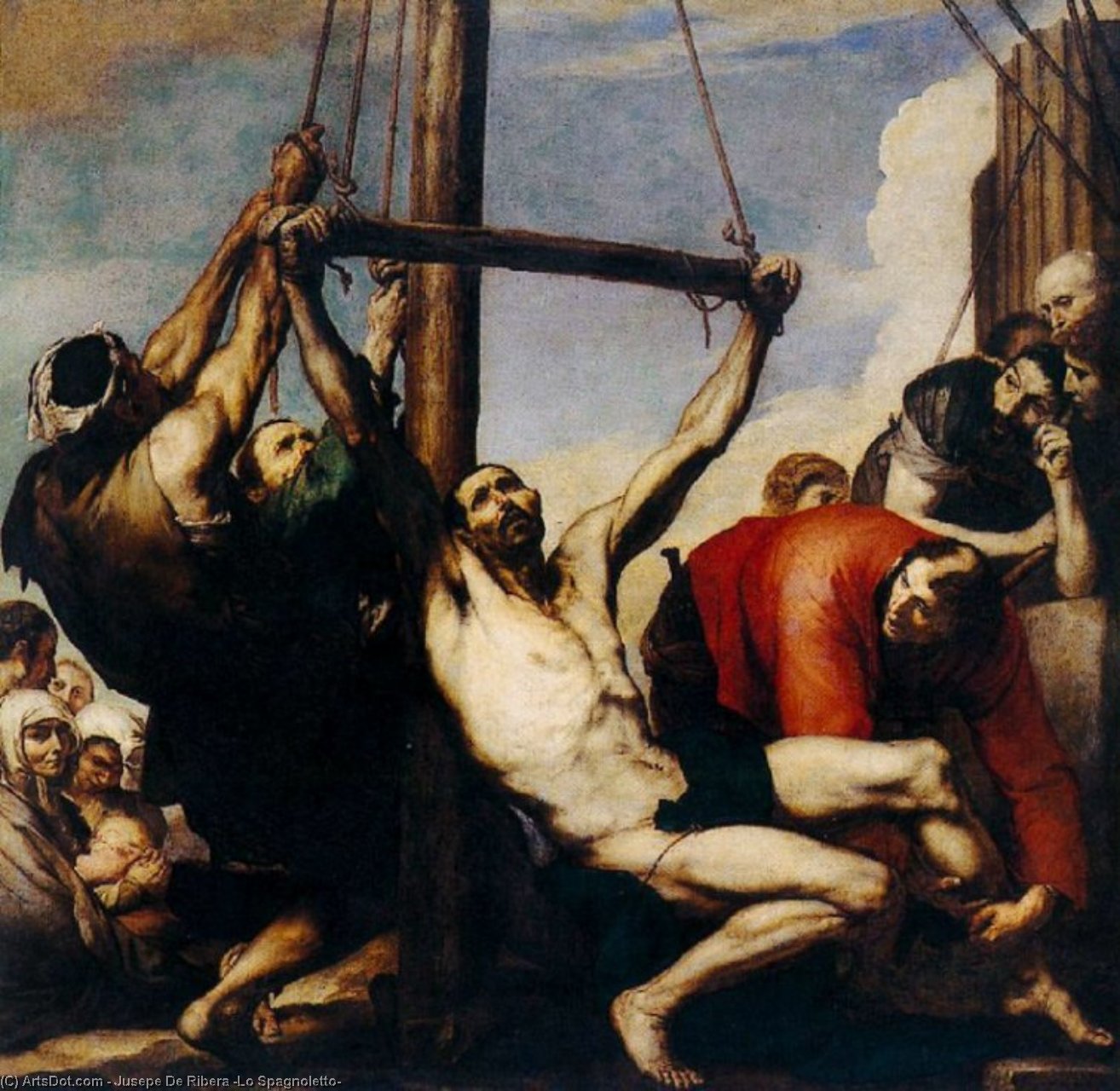 The Martyrdom Of St. Philip — Jusepe De Ribera