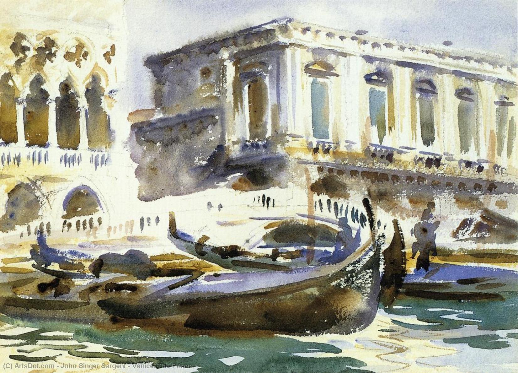 Venice. The Prison — John Singer Sargent