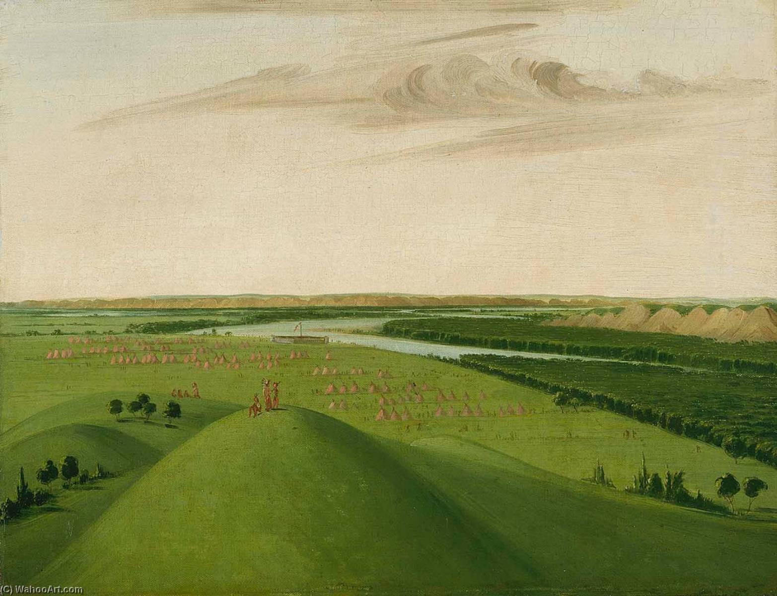 Fort Union, Mouth Of The Yellowstone River, 2000 Miles Above St. Louis — George Catlin