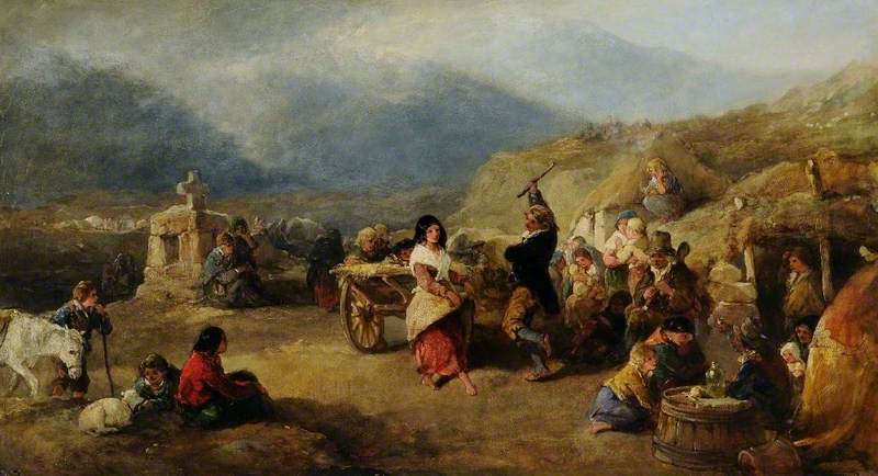 Saturday Evening In Connemara, Ireland — Francis Williams Topham