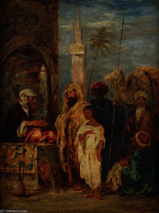 Middle Eastern Scene — William James Müller