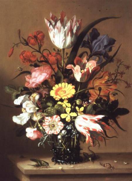 Flowers In A Vase — Jacob Marrel