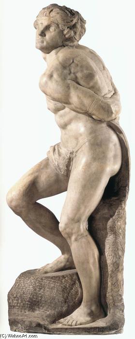 Slave (rebelling) — Michelangelo Buonarroti