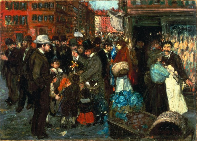 Street Scene — George Benjamin Luks