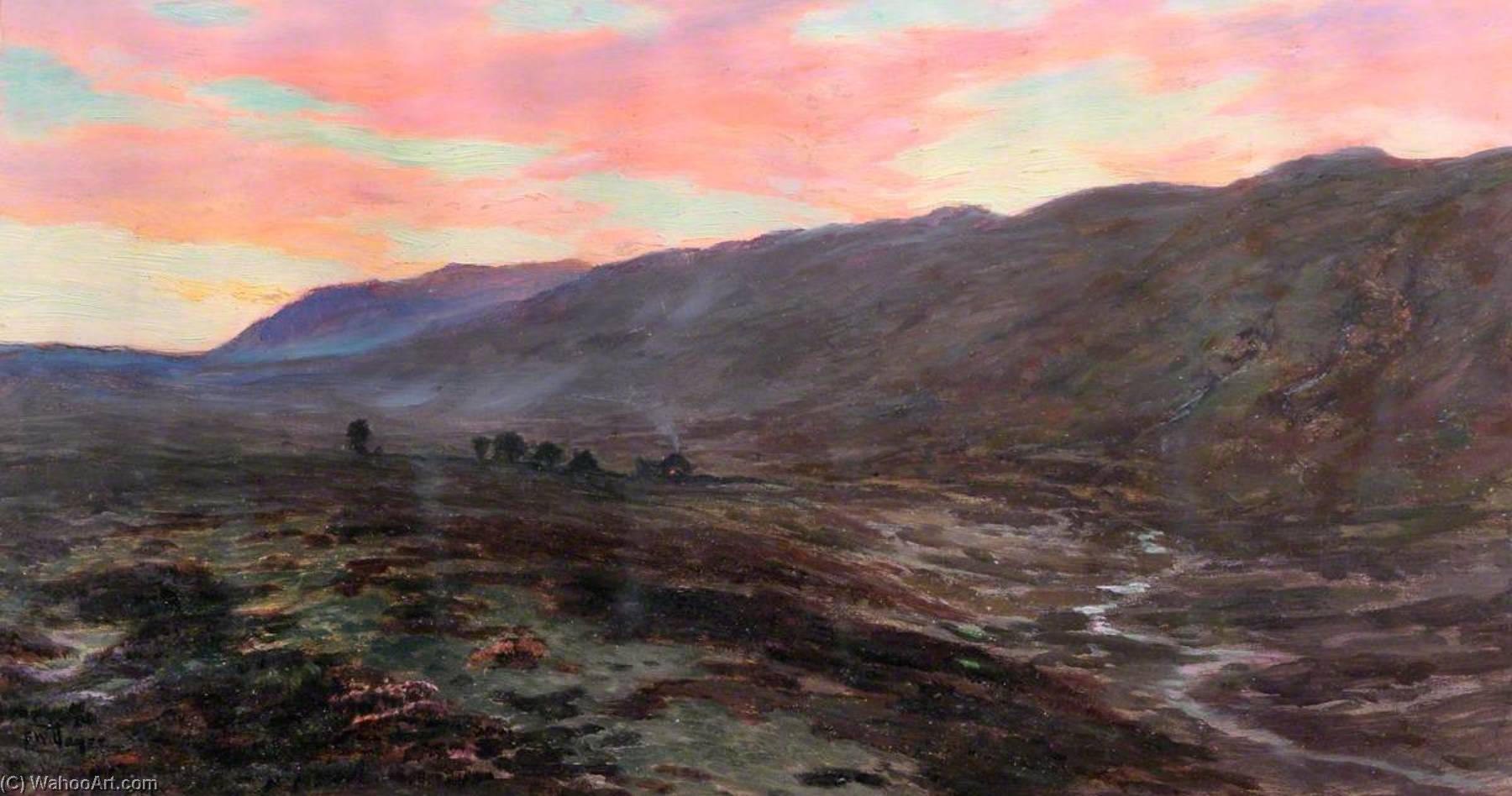 Skyscape — Frederick William Hayes