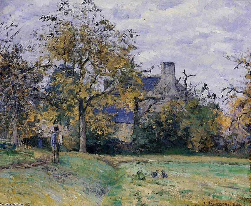 Piette's Home On Montfoucault — Camille Pissarro