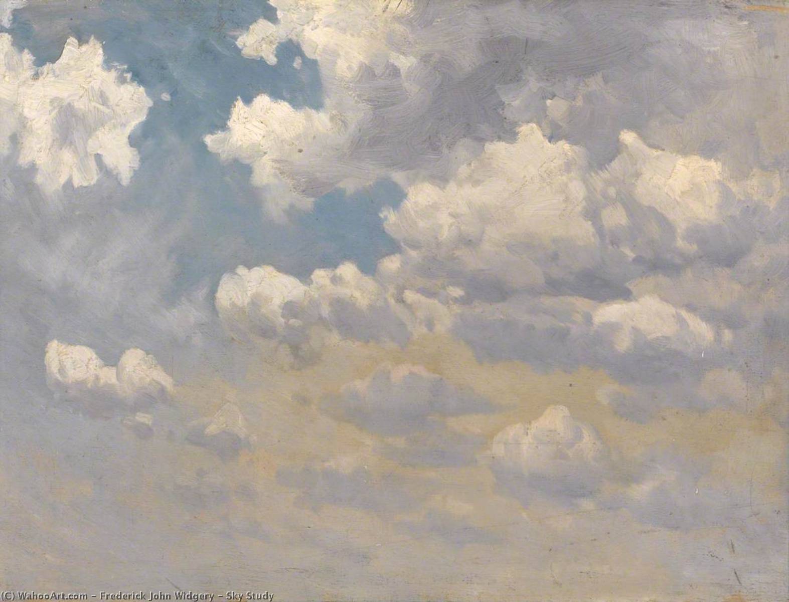 Sky Study — Frederick John Widgery