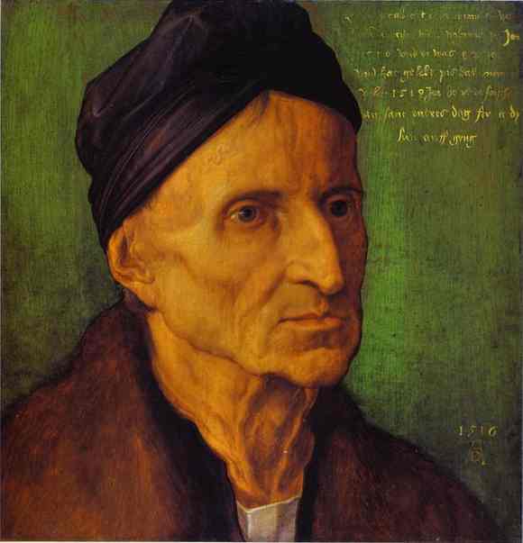 Portrait Of Michael Wolgemut — Albrecht Dürer