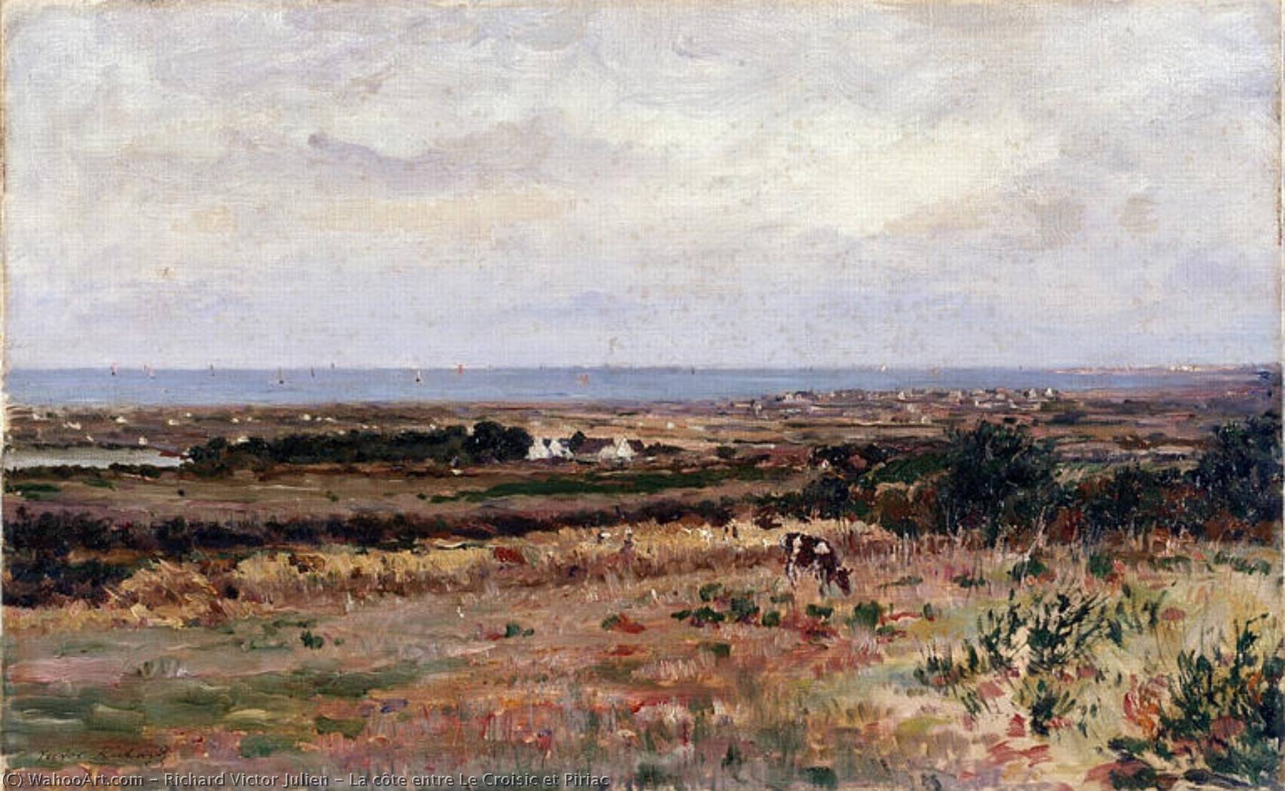 La Côte Entre Le Croisic Et Piriac — Richard Victor Julien