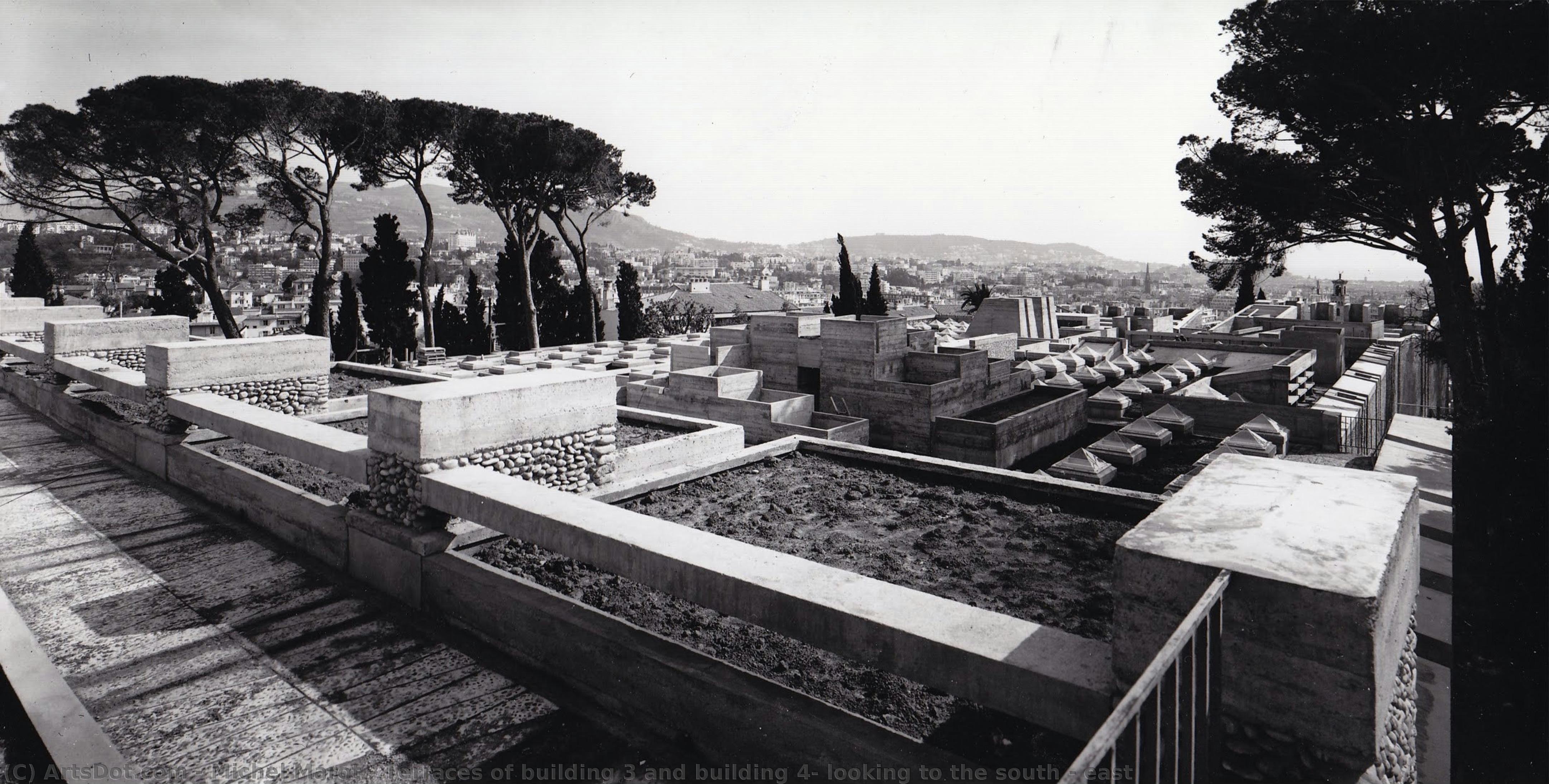 Terraces Of Building 3 And Building 4, Looking To The South – East — Michel Marot
