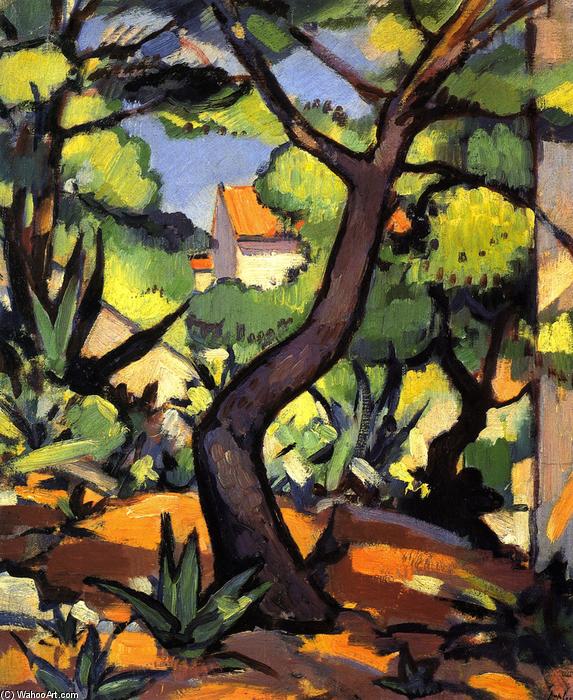 Landscape At Cassis — Samuel John Peploe