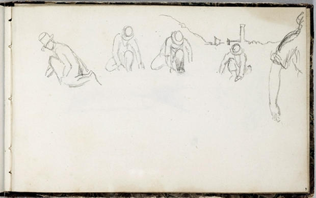 Study, Figure 6 — Thomas Cole