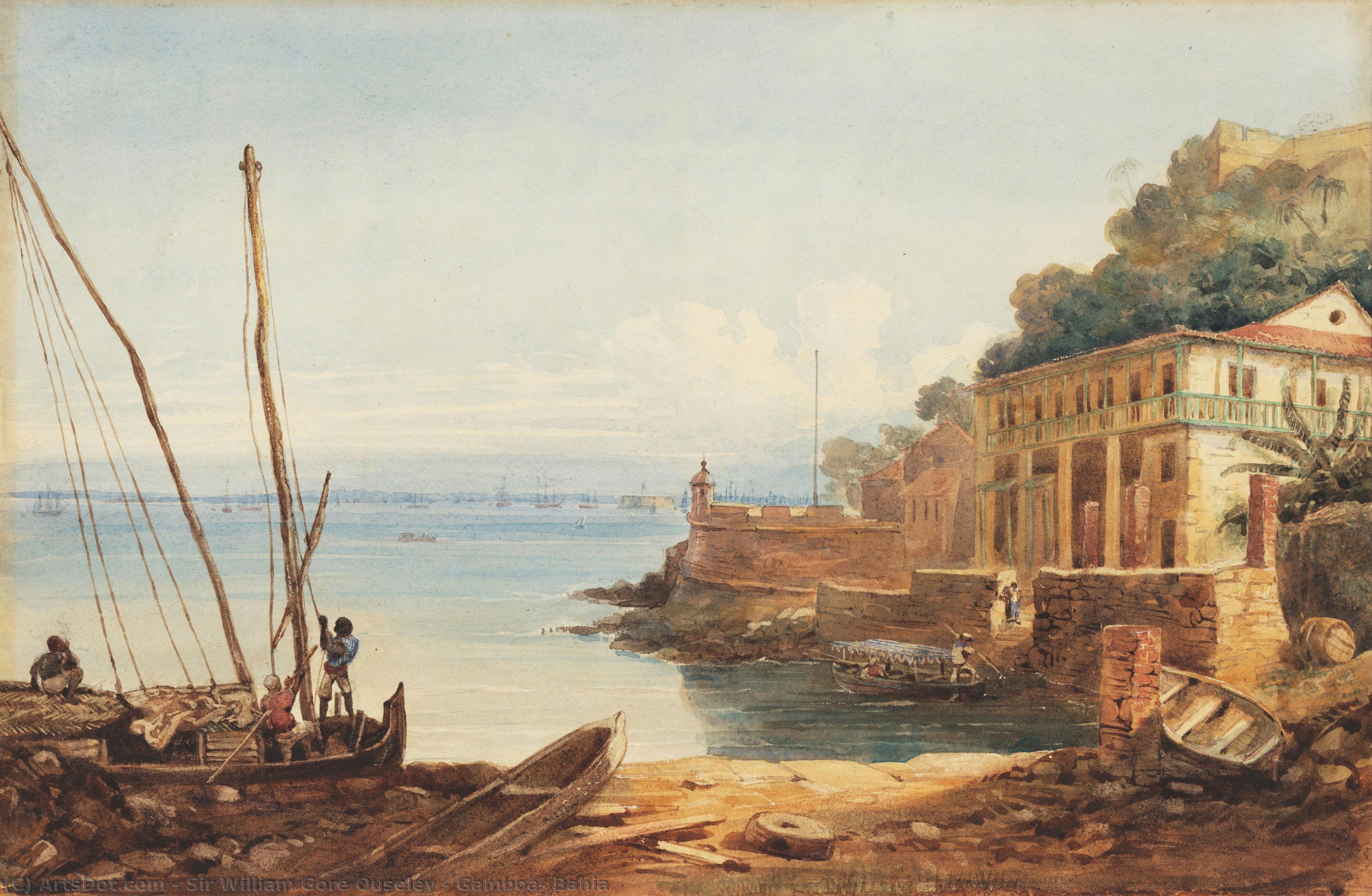 Gamboa, Bahia — Sir William Gore Ouseley