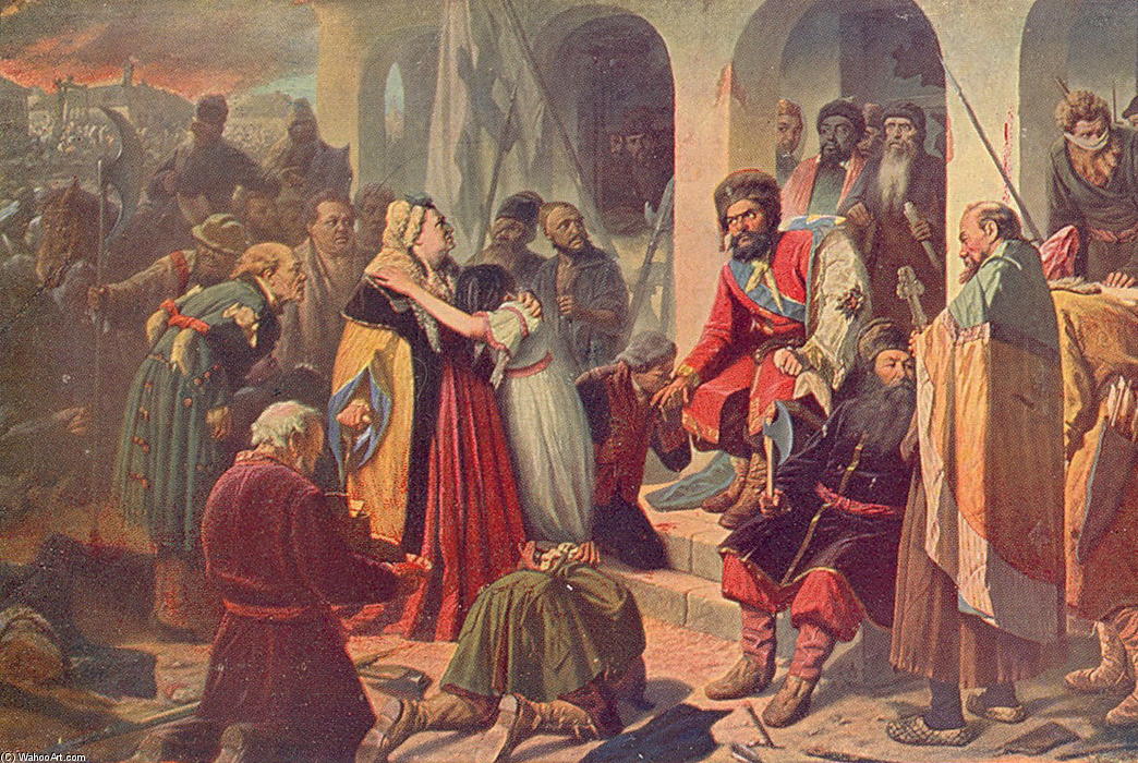 Court Pugacheva — Vasily Grigoryevich Perov