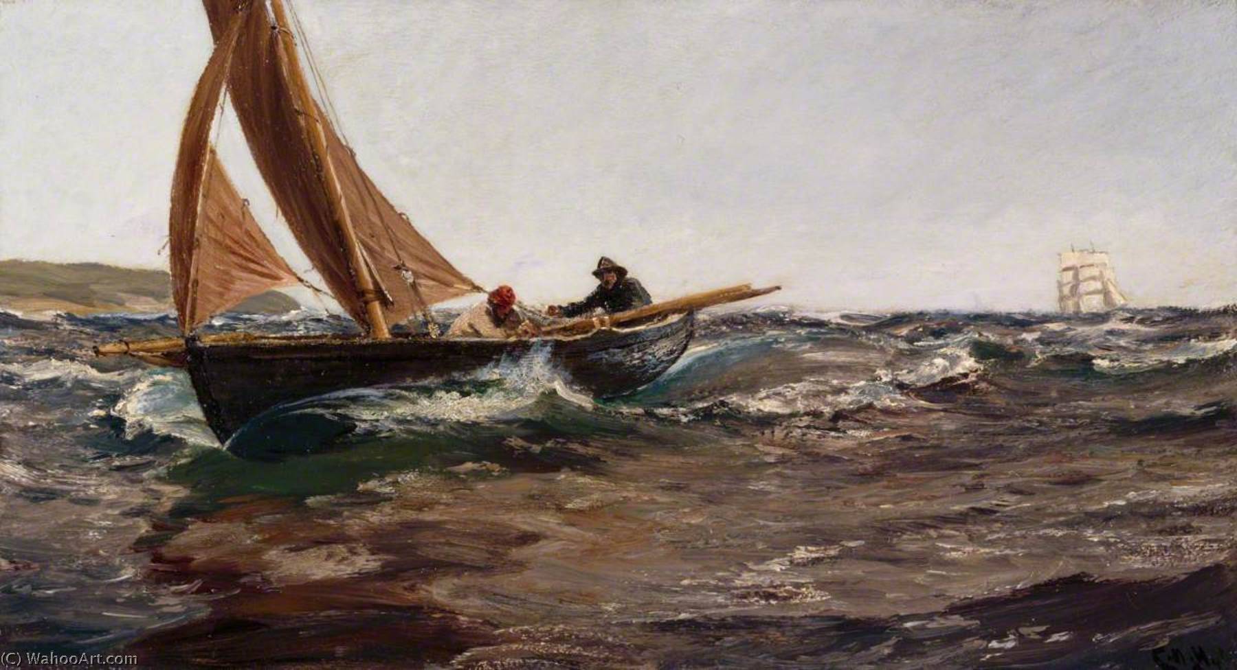 A Plymouth Hooker — Charles Napier Hemy
