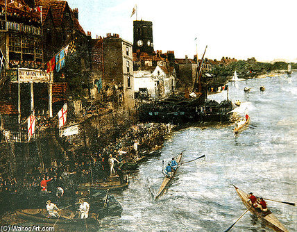 Boat Race, Chelsea — Walter Greaves