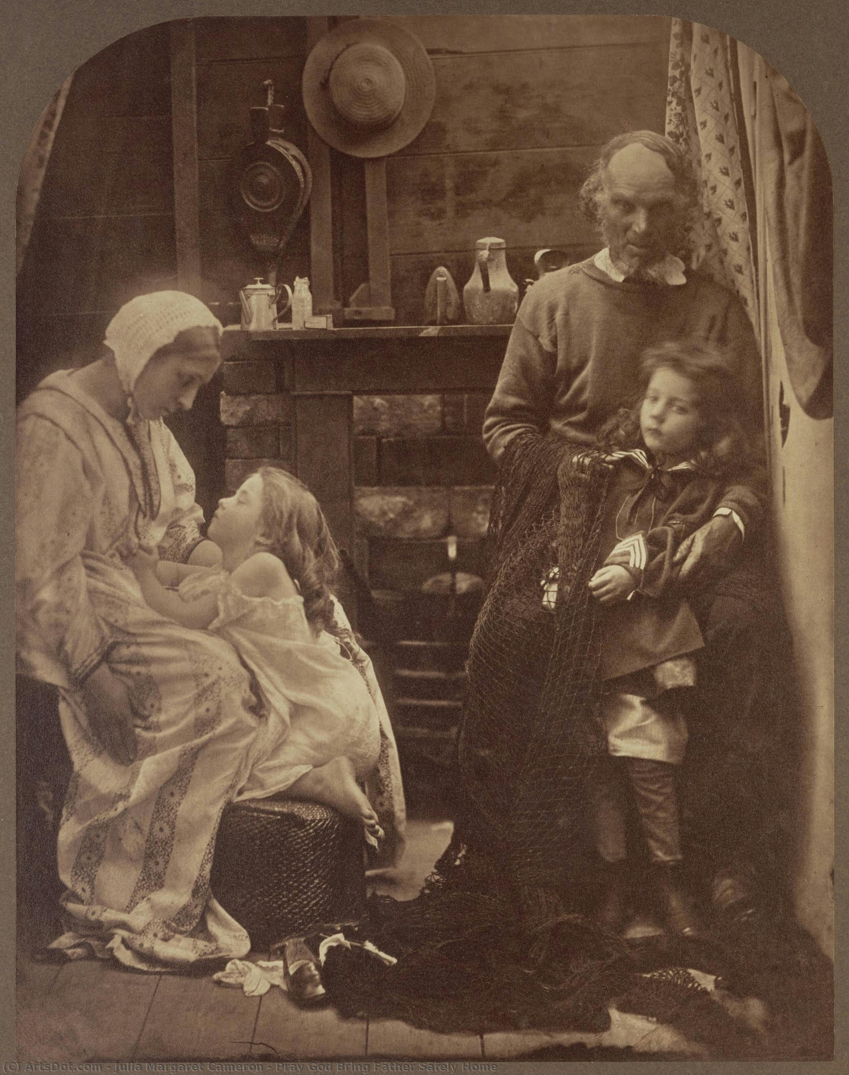 Pray God Bring Father Safely Home — Julia Margaret Cameron