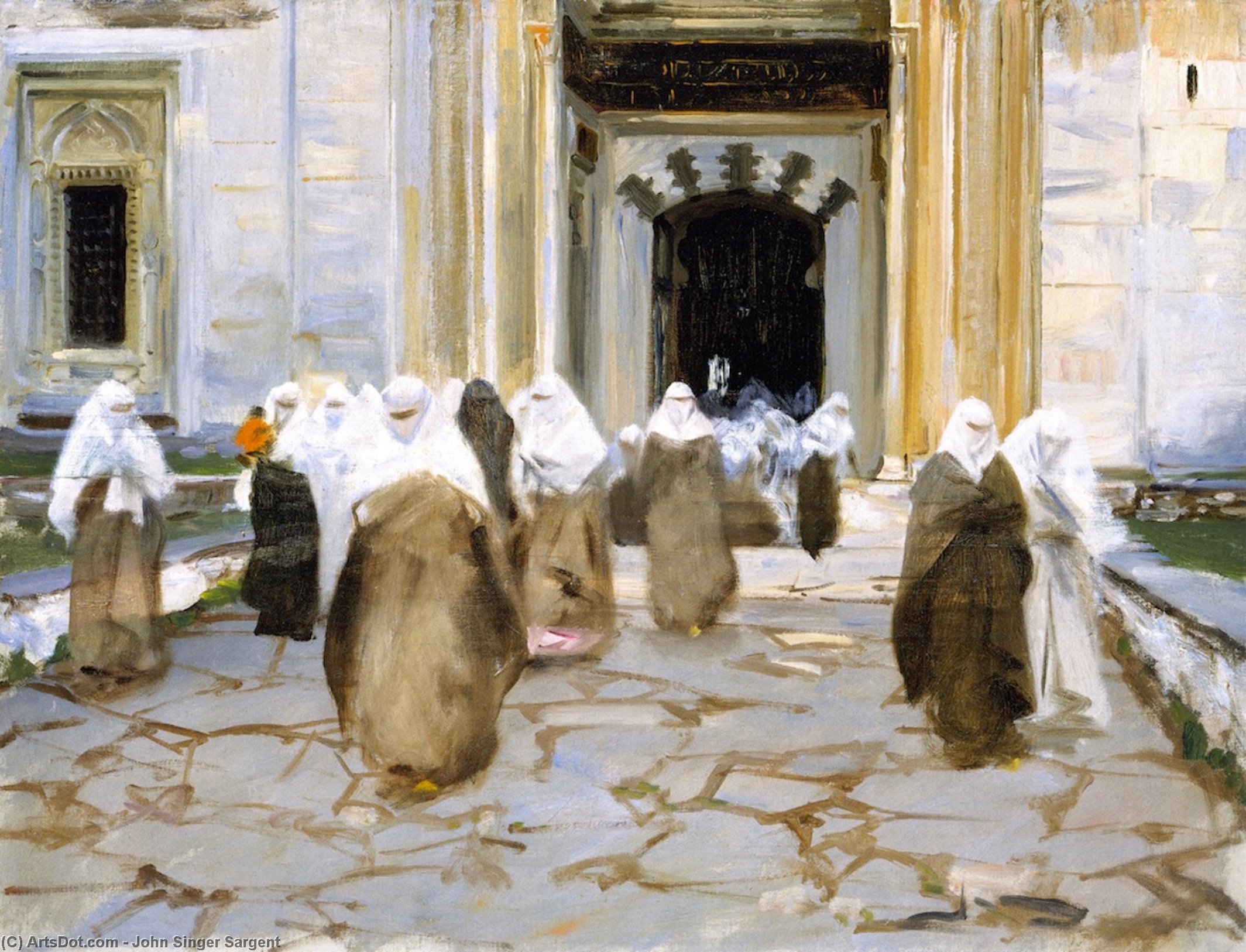 Door Of A Mosque — John Singer Sargent