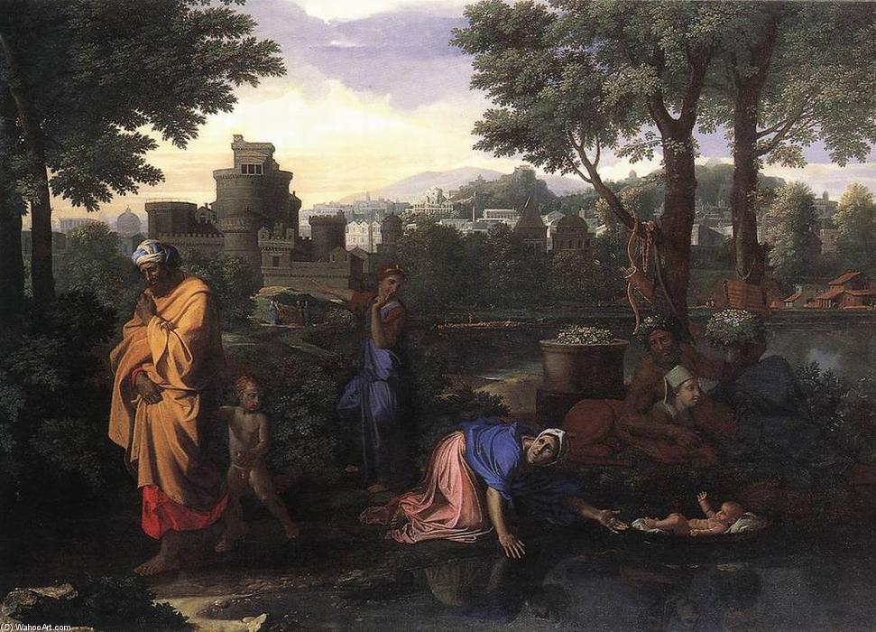 The Exposition Of Moses — Nicolas Poussin